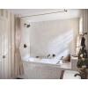 imageMoen WT681ORB Dartmoor Single Handle Wall Mount Filler High Flow Tub Faucet with 10quot Spout Reach Oil Rubbed BronzeBrushed Nickel