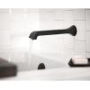 imageMoen WT901 Genta LX Single Handle Wall Mount Filler High Flow Tub Faucet with 10quot Spout Reach ChromeChrome