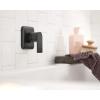 imageMoen WT901 Genta LX Single Handle Wall Mount Filler High Flow Tub Faucet with 10quot Spout Reach ChromeMatte Black