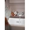 imageMoen WTS981 Doux Single Handle Wall Mount Filler High Flow Tub Faucet with 10quot Spout Reach Chrome