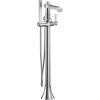 imageMoen S931 Flara OneHandle Freestanding Floor Mount Tub Filler with Handshower ChromeChrome