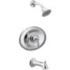 imageMoen T2157EPORB Brantford PosiTemp EcoPerformance Tub and Shower Trim Kit Valve Required Oil Rubbed BronzeChrome