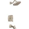 imageMoen UT3693BN Voss MCORE 3Series 1Handle Tub and Shower Trim Kit Valve Required Brushed NickelBrushed Nickel