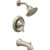 imageMoen Wynford Oil Rubbed Bronze PosiTemp Tub and Shower Trim Kit Valve Required T4503ORBBrushed Nickel