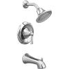 imageMoen Wynford Oil Rubbed Bronze PosiTemp Tub and Shower Trim Kit Valve Required T4503ORBChrome