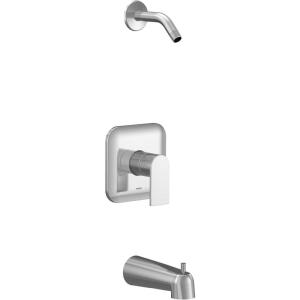 imageMoen UT2473NH Genta LX MCORE 3Series 1Handle Tub and Shower Trim Kit Valve Required Chrome