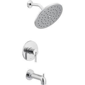 imageMoen UT3363EPBG Cia MCORE 3Series 1Handle EcoPerformance Tub and Shower Trim Kit Valve Required Brushed GoldChrome