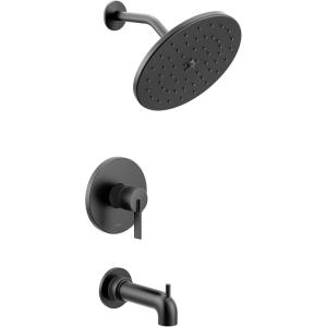 imageMoen UT3363EPBG Cia MCORE 3Series 1Handle EcoPerformance Tub and Shower Trim Kit Valve Required Brushed GoldMatte Black