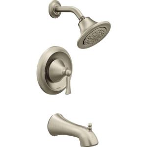 imageMoen Wynford Oil Rubbed Bronze PosiTemp Tub and Shower Trim Kit Valve Required T4503ORBBrushed Nickel