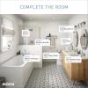 imageMoen 82910SRN Banbury PosiTemp Pressure Balanced Tub and Shower Trim 600 x 800 x 400 Spot Resist Brushed Nickel
