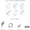 imageMoen Engage Chrome Magnetix SixFunction 55Inch Handheld Showerhead with Magnetic Docking System 3662EP