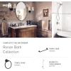 imageMoen Ronan Matte Black SingleHandle Modern Tub and Shower Faucet with Round Handheld Rain Shower Spray Head Featuring Magnetix Valve Included 82021BLBrushed Nickel