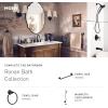 imageMoen Ronan Matte Black SingleHandle Modern Tub and Shower Faucet with Round Handheld Rain Shower Spray Head Featuring Magnetix Valve Included 82021BLMatte Black