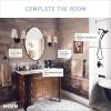 imageMoen Ronan Matte Black SingleHandle Modern Tub and Shower Faucet with Round Handheld Rain Shower Spray Head Featuring Magnetix Valve Included 82021BLMatte Black