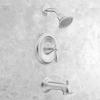 imageMoen T2153BN Brantford PosiTemp Pressure Balancing Tub and Shower Trim Kit Valve Required Brushed NickelBrushed Nickel