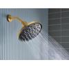 imageMoen Verso Brushed Gold Adjustable 9quot Diameter Spray Head Rainshower 220R3BGBrushed Gold