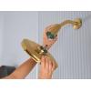 imageMoen Verso Brushed Gold Adjustable 9quot Diameter Spray Head Rainshower 220R3BGBrushed Gold