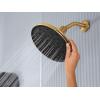 imageMoen Verso Brushed Gold Adjustable 9quot Diameter Spray Head Rainshower 220R3BGBrushed Gold