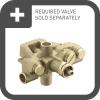 imageMoen Voss Polished Nickel Moentrol Volume Control Tub and Shower Trim Kit Valve Required T3693NLGold