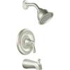 imageMoen 82910SRN Banbury PosiTemp Pressure Balanced Tub and Shower Trim 600 x 800 x 400 Spot Resist Brushed Nickel