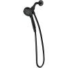 imageMoen Engage Magnetix Matte Black 35Inch SixFunction Detachable Handheld Showerhead with Magnetic Docking System 26100BLMatte Black