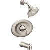 imageMoen T2139EPBN Eva PosiTemp EcoPerformance Tub and Shower Trim Kit Valve Required Brushed NickelBrushed Nickel