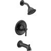 imageMoen T2183EPBL Dartmoor PosiTemp tubShower Matte Black