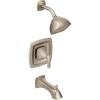imageMoen T2693 Voss PosiTemp Pressure Balancing Tub and Shower Trim Kit Valve Required ChromeNickel