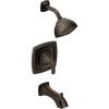 imageMoen T2693EPORB Voss PosiTemp Pressure Balancing EcoPerformance Tub and Shower Trim Kit Valve Required Oil Rubbed Bronze