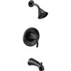 imageMoen T2743BN Glyde PosiTemp TubShower Faucet Brushed NickelMatte Black