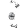 imageMoen T2903EP Gibson PosiTemp Pressure Balancing EcoPerformance Modern Tub and Shower Trim Valve Required 1 count ChromeChrome