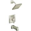 imageMoen TS2713EPBN 90Degree PosiTemp TubShower Brushed Nickel