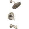 imageMoen UT2253EPORB Brantford MCORE 2Series 1Handle Tub and Shower Trim Kit Valve Required Oil Rubbed BronzeBrushed Nickel