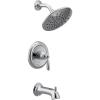 imageMoen UT2253EPORB Brantford MCORE 2Series 1Handle Tub and Shower Trim Kit Valve Required Oil Rubbed BronzeChrome