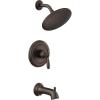 imageMoen UT2253EPORB Brantford MCORE 2Series 1Handle Tub and Shower Trim Kit Valve Required Oil Rubbed BronzeOil Rubbed Bronze