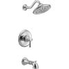 imageMoen UT3313 Belfield MCORE 3Series 1Handle Tub and Shower Trim Kit Valve Required ChromeChrome