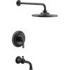 imageMoen UTS344303EPBG Colinet MCORE 3Series 1Handle EcoPerformance Tub and Shower Trim Kit Valve Required Brushed GoldMatte Black