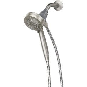 imageMoen Engage Magnetix Matte Black 35Inch SixFunction Detachable Handheld Showerhead with Magnetic Docking System 26100BLSpot Resist Brushed Nickel