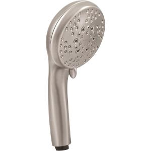 imageMoen Engage Spot Resist Brushed Nickel SixFunction 55Inch Sprayhead Handshower Showerhead with Magnetix 26558SRN