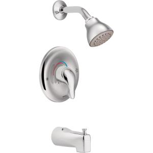 imageMoen TL183EP Chateau PosiTemp Shower and Tub Trim Kit ChromeChrome