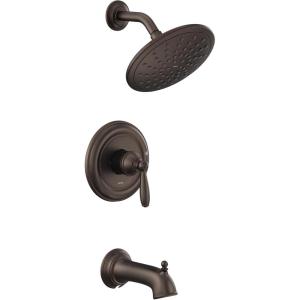 imageMoen UT2253EPORB Brantford MCORE 2Series 1Handle Tub and Shower Trim Kit Valve Required Oil Rubbed BronzeOil Rubbed Bronze
