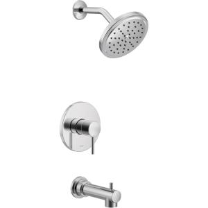 imageMoen UT3293 Align MCORE 3Series 1Handle Tub and Shower Trim Kit Valve Required ChromeChrome
