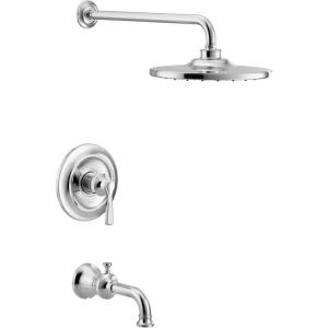 imageMoen UTS344303EPBG Colinet MCORE 3Series 1Handle EcoPerformance Tub and Shower Trim Kit Valve Required Brushed GoldChrome