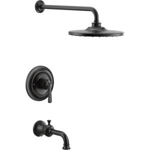 imageMoen UTS344303EPBG Colinet MCORE 3Series 1Handle EcoPerformance Tub and Shower Trim Kit Valve Required Brushed GoldMatte Black