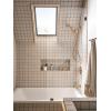imageMoen Beric Matte Black Single Handle Modern Tub and Shower Faucet with Handshower Valve Included 82775BLBronzed Gold