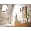 imageMoen Beric Matte Black Single Handle Modern Tub and Shower Faucet with Handshower Valve Included 82775BLBronzed Gold