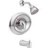 imageMoen Chateau Chrome Single Handle PosiTemp EcoPerformance Shower Faucet Set Valve Included L2369EP