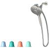 imageMoen IN208C2 Aromatherapy Combination Handshower and Rainshower with INLY Shower Capsules ChromeSpot Resist Brushed Nickel