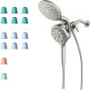 imageMoen IN208C2 Aromatherapy Combination Handshower and Rainshower with INLY Shower Capsules ChromeSpot Resist Brushed Nickel