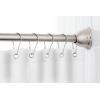 imageMoen MDN2170CH Magnetix 60inch Curved Adjustable Single Shower Curtain Rod ChromeBrushed Nickel